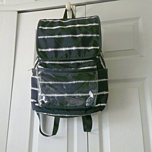 Large Navy Blue Backpack Bag